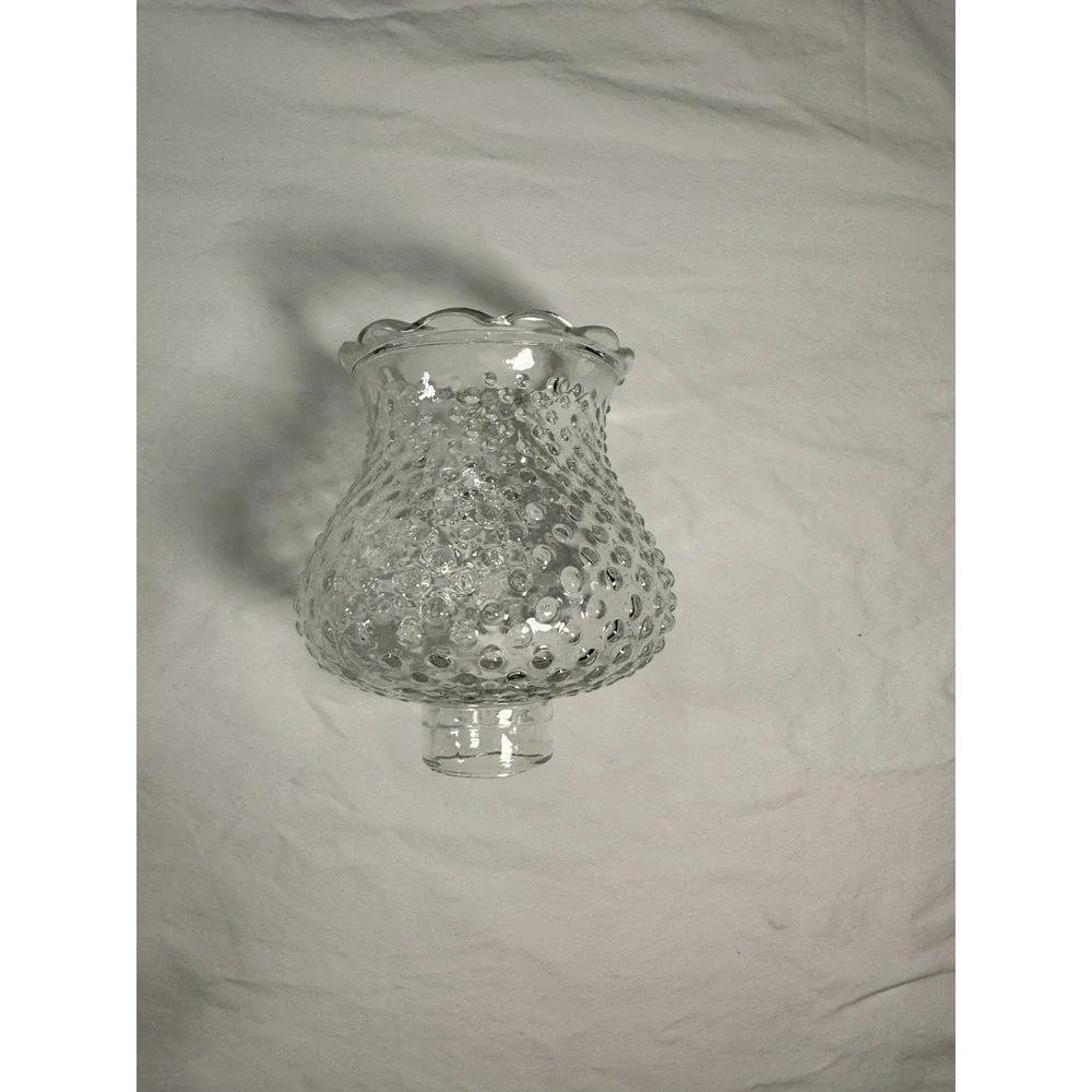 Clear VTG Hobnail Shade For Lamps Or Oil‎ Lights 5